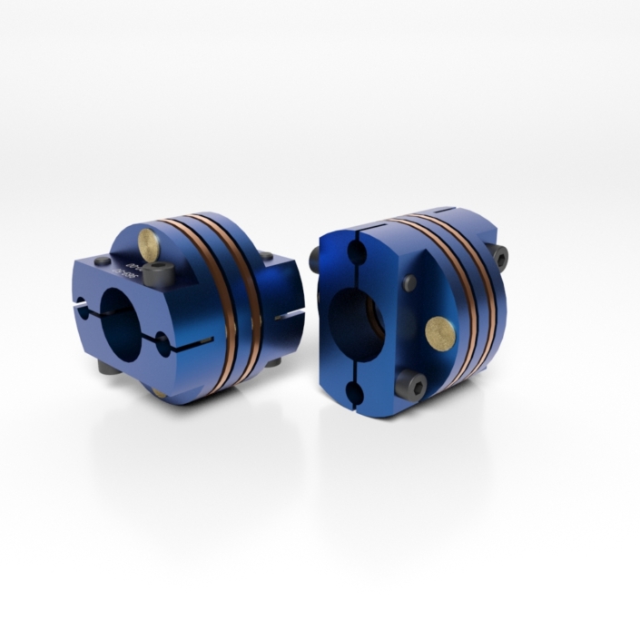 T25 0.1 - 30 Nm Pedestal Mount Double Flex Couplings